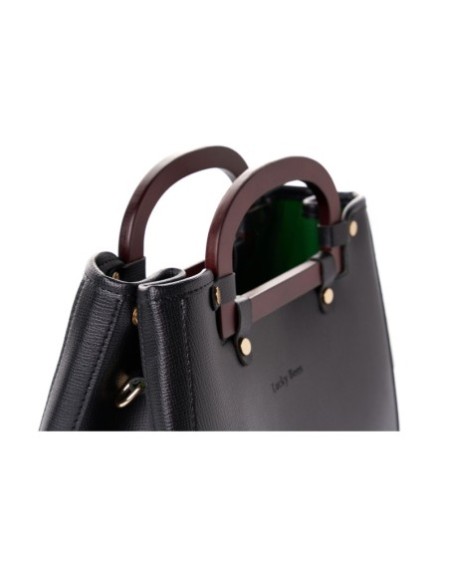 Bolso Chic Linda Negro 1289 Lucky Bees 671LKB1957