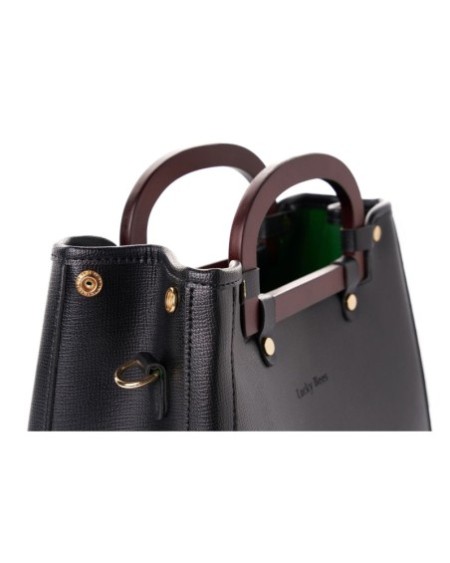 Bolso Chic Linda Negro 1289 Lucky Bees 671LKB1957