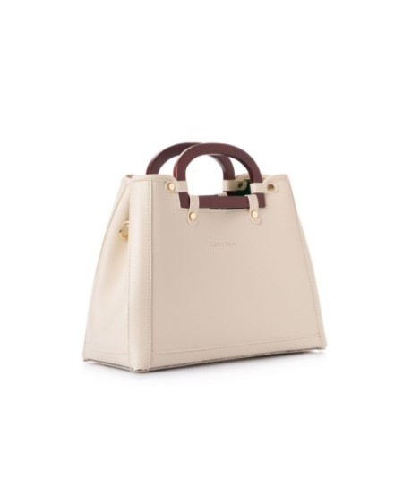 Bolso Chic Linda Crema 1289 Lucky Bees 671LKB1959
