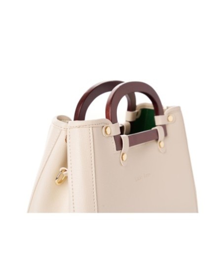 Bolso Chic Linda Crema 1289 Lucky Bees 671LKB1959