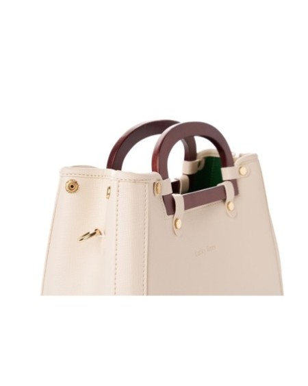 Bolso Chic Linda Crema 1289 Lucky Bees 671LKB1959