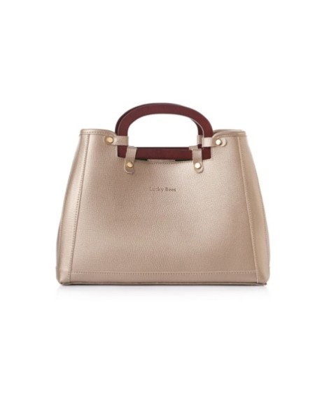 Bolso Chic Linda Dorado 1289 Lucky Bees 671LKB1960