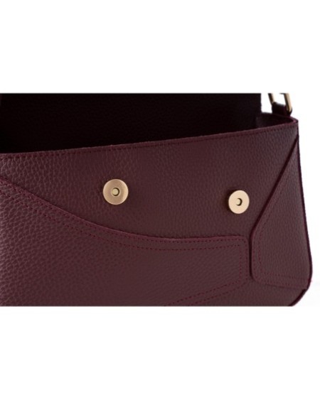 Bolso de hombro Vania Rojo Burdeos 1273 Lucky Bees 671LKB1962
