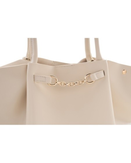 Bolsa de mano Amada Crema 1249 Lucky Bees 671LKB1976