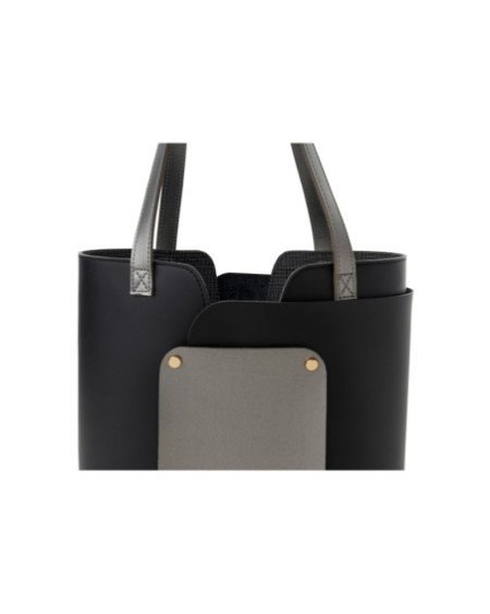 Bolsa de mano Tamara Negro Gris 1292 Lucky Bees 671LKB1980