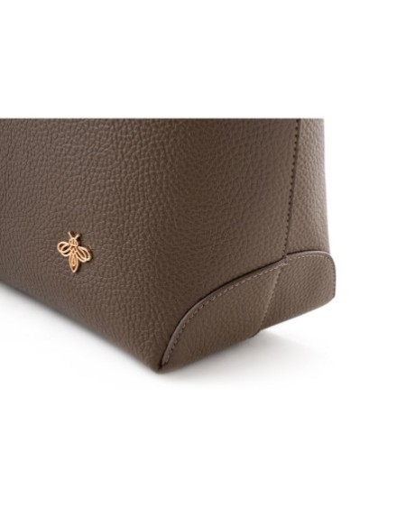 Bolsa de mano Pierrette Visón Oscuro 1294 Lucky Bees 671LKB1983