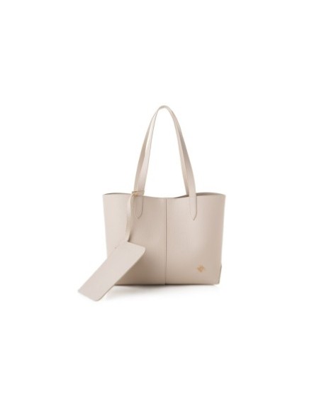 Bolsa de mano Pierrette Crema 1294 Lucky Bees 671LKB1984