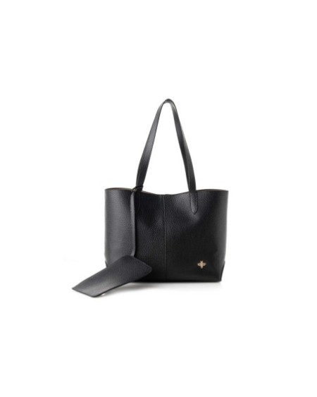 Bolsa de mano Pierrette Negro 1294 Lucky Bees 671LKB1986