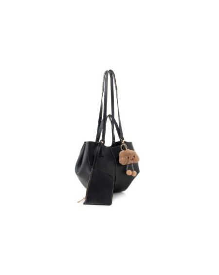 Bolso de hombro Nicoleta Negro 1274 Lucky Bees 671LKB1995