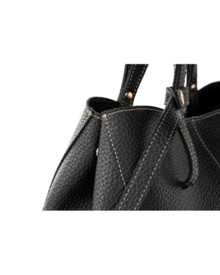 Bolso de hombro Nicoleta Negro 1274 Lucky Bees 671LKB1995
