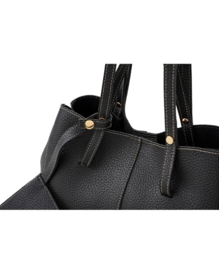 Bolso de hombro Nicoleta Negro 1274 Lucky Bees 671LKB1995