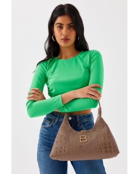 Bolso de hombro Adelina Visón 505 Lucky Bees 671LKB1306