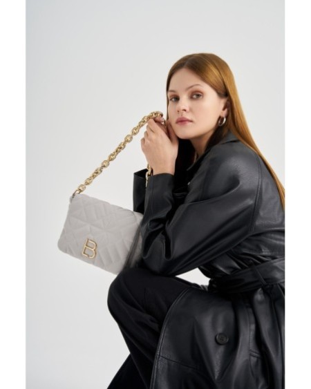 Bolso de hombro Ariane Gris 520 Lucky Bees 671LKB1361