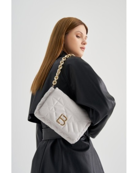 Bolso de hombro Ariane Gris 520 Lucky Bees 671LKB1361