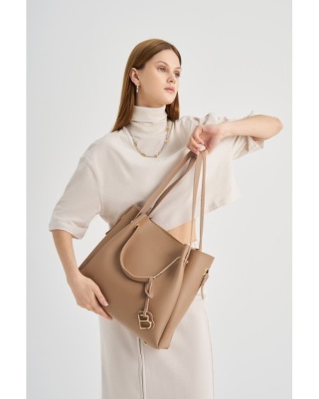 Bolso de hombro Arya Camel 275 Lucky Bees 671LKB1374