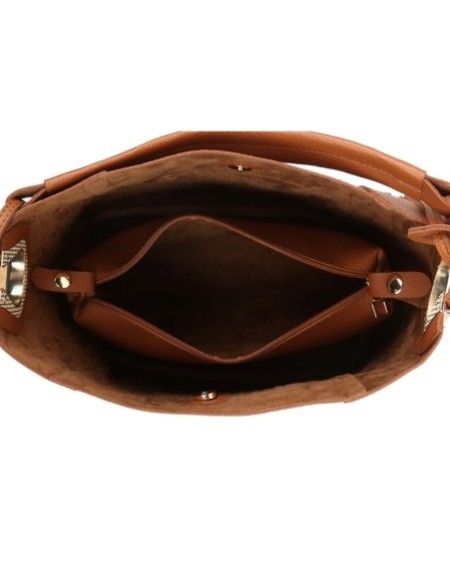 Bolso de hombro Atenea Bronce 297 Lucky Bees 671LKB1378