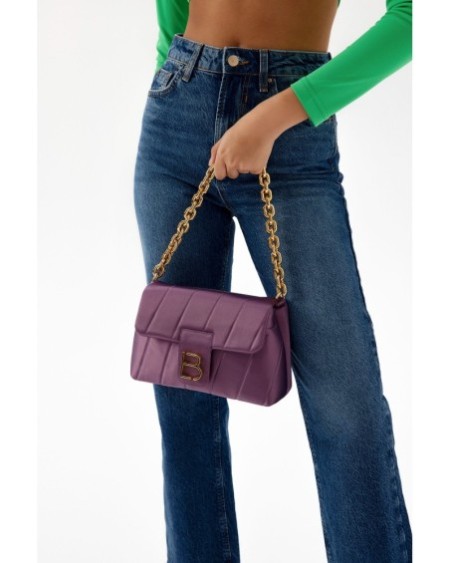 Bolso de hombro Aura Púrpura 314 Lucky Bees 671LKB1386