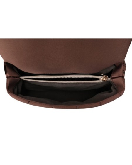 Bolso de hombro Aura Marrón 314 Lucky Bees 671LKB1387