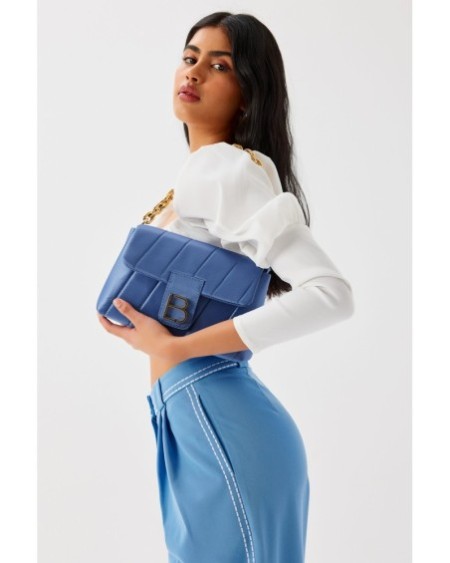 Bolso de hombro Aura Azul 314 Lucky Bees 671LKB1388