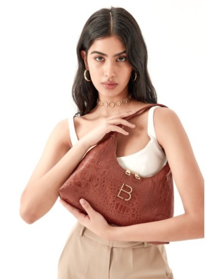 Bolso de hombro Adelina Bronce 505 Lucky Bees 671LKB1308