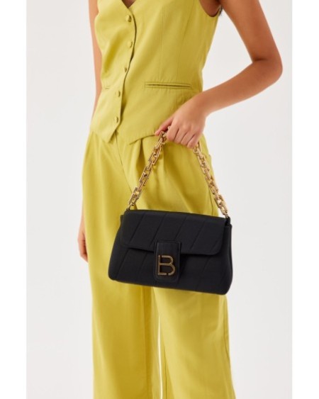 Bolso de hombro Aura Negro 314 Lucky Bees 671LKB1389