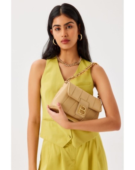 Bolso de hombro Aura Crema 314 Lucky Bees 671LKB1390