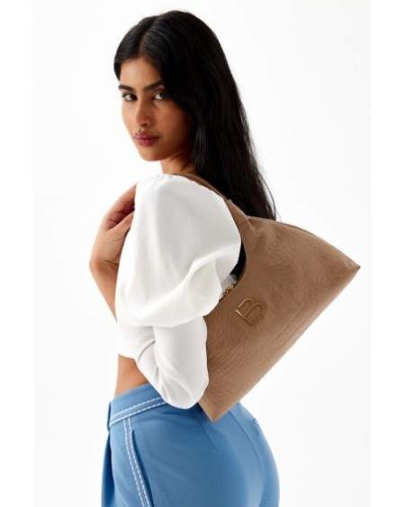 Bolso de hombro Adelina Camel 505 Lucky Bees 671LKB1309