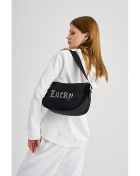 Bolso de hombro Chiara Negro 371 Lucky Bees 671LKB1442