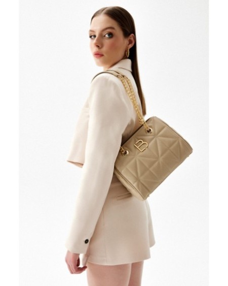 Bolso de hombro Clarisa Camel 391 Lucky Bees 671LKB1466