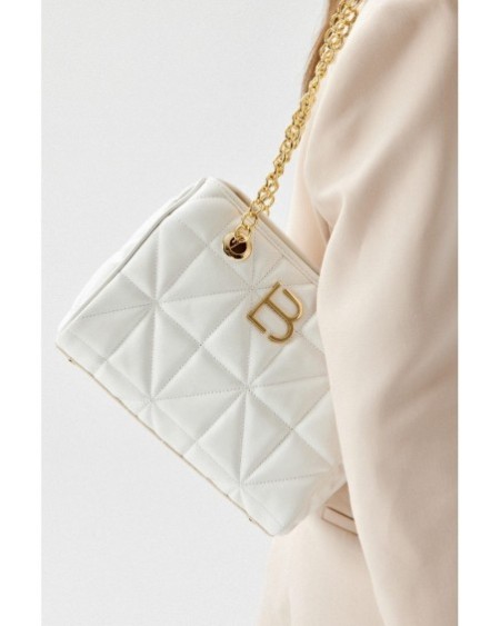 Bolso de hombro Clarisa Crema 391 Lucky Bees 671LKB1468