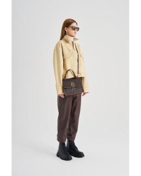 Bolso Chic Adina Marrón 912 Lucky Bees 671LKB1473