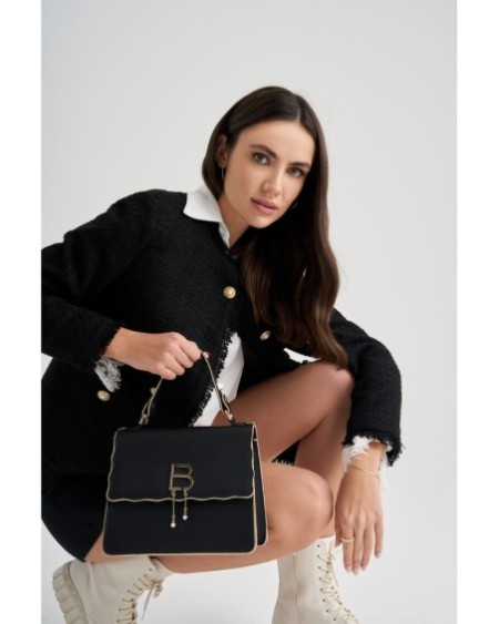 Bolso Chic Adina Negro 912 Lucky Bees 671LKB1475