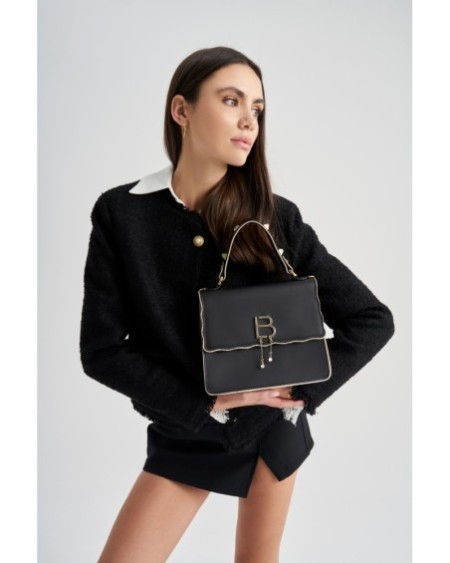 Bolso Chic Adina Negro 912 Lucky Bees 671LKB1475