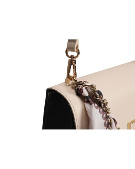 Bolso bandolera Dania Crema Azul Oscuro 918 Lucky Bees 671LKB1486