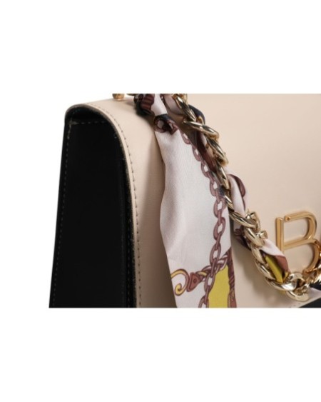 Bolso bandolera Dania Crema Azul Oscuro 918 Lucky Bees 671LKB1486