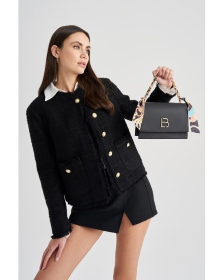 Bolso bandolera Dania Negro 918 Lucky Bees 671LKB1487