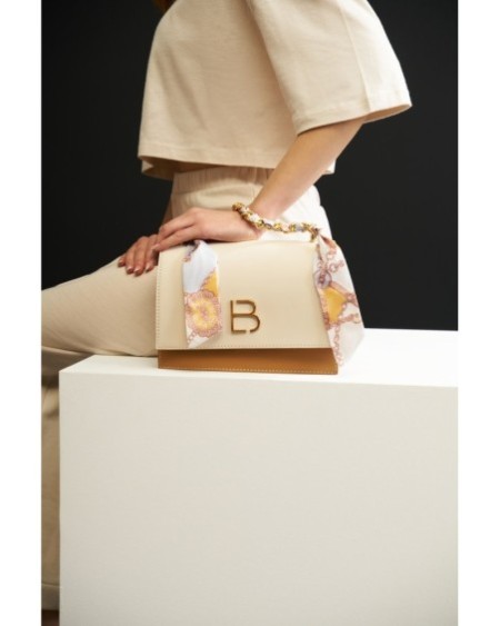 Bolso bandolera Dania Crema Bronce 918 Lucky Bees 671LKB1488