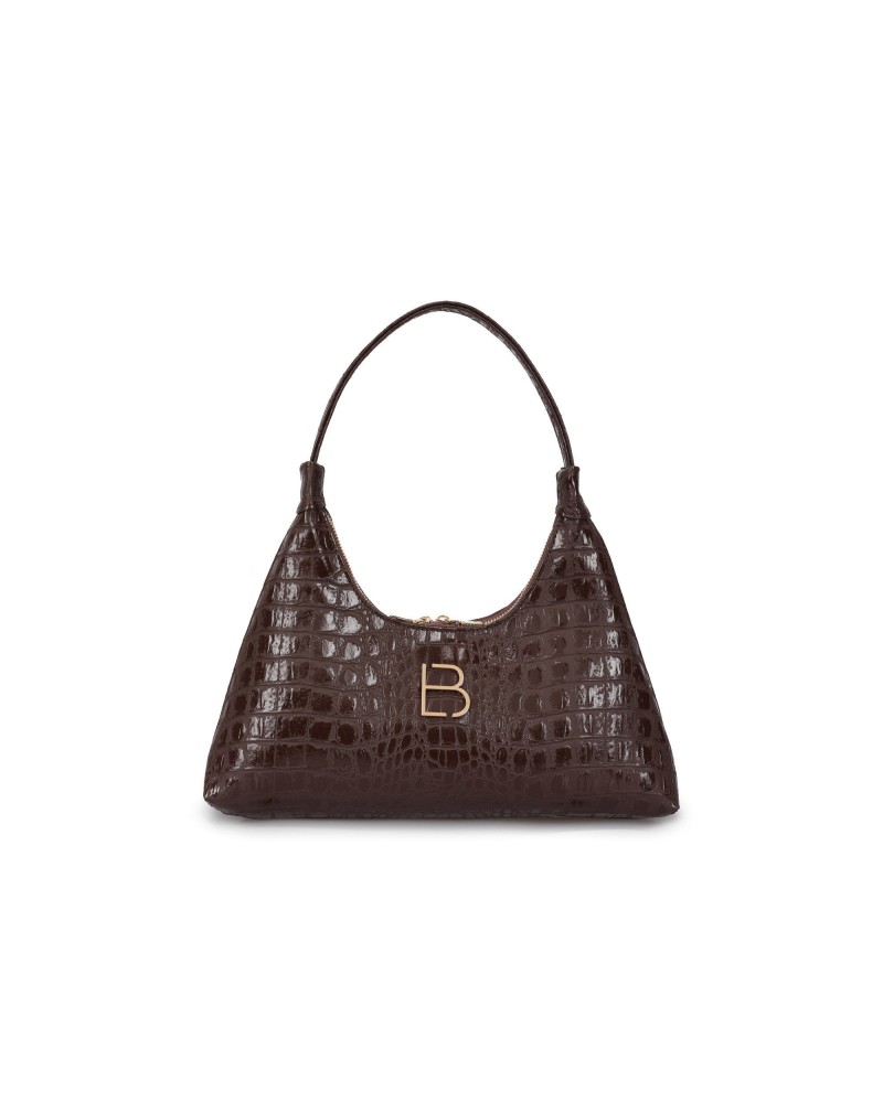 Bolso de hombro Adelina Marrón 505 Lucky Bees 671LKB1313