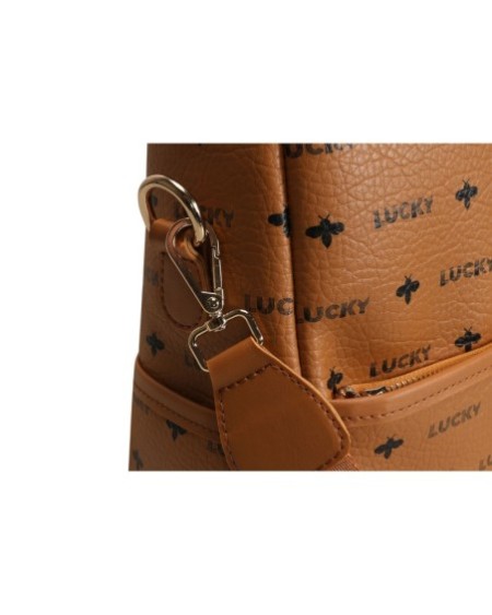 Mochila Delfina Mostaza 920 Lucky Bees 671LKB1491