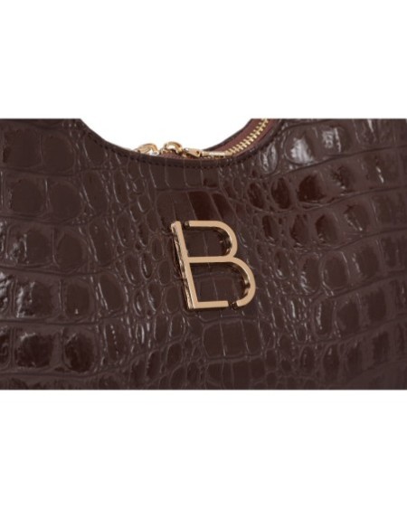 Bolso de hombro Adelina Marrón 505 Lucky Bees 671LKB1313