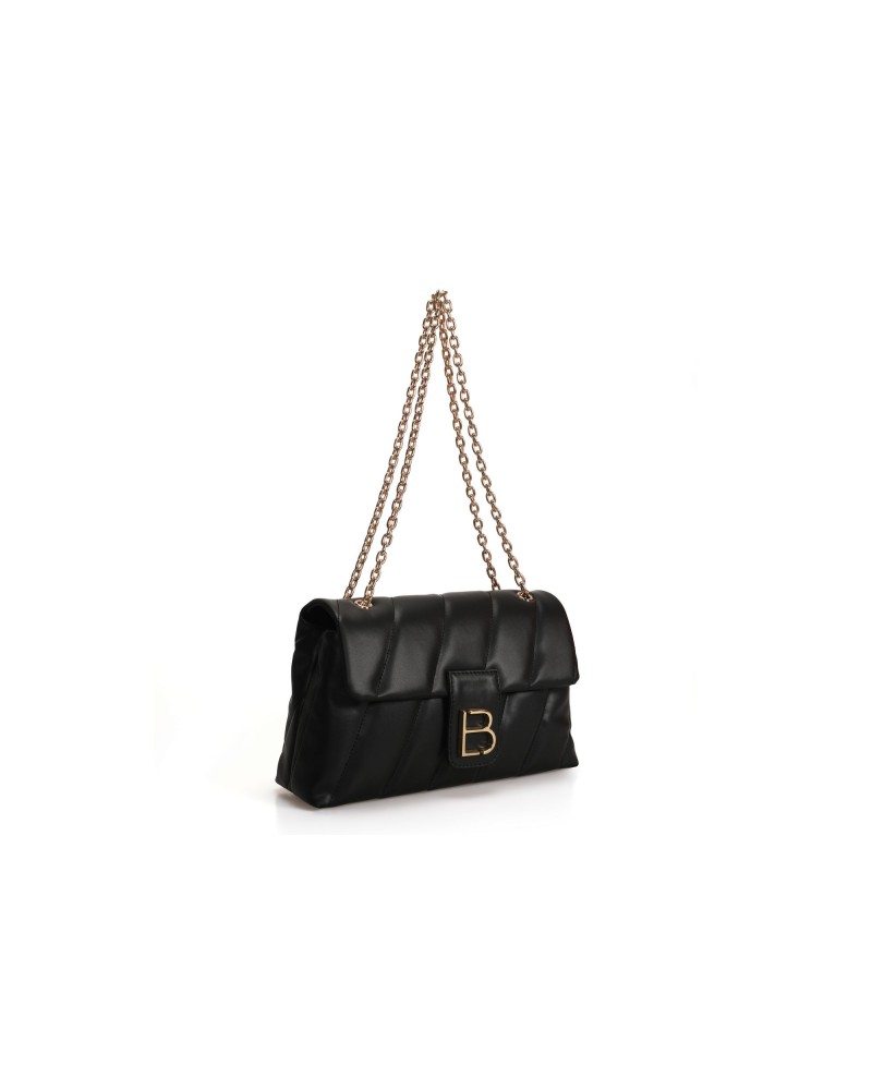 Bolso de hombro Divina Negro 923 Lucky Bees 671LKB1496