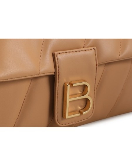 Bolso de hombro Divina Camel 923 Lucky Bees 671LKB1497
