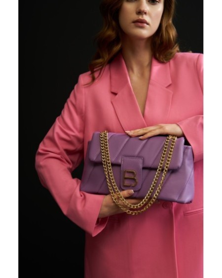 Bolso de hombro Divina Lila 923 Lucky Bees 671LKB1498