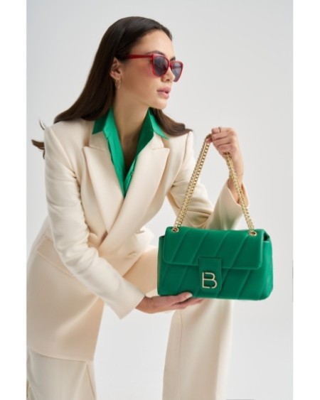 Bolso de hombro Divina Verde 923 Lucky Bees 671LKB1499