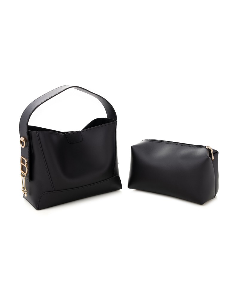 Bolso de hombro Dorina Negro 925 Lucky Bees 671LKB1503 Bolso de hombro Dorina Negro 925 Lucky Bees 671LKB1503