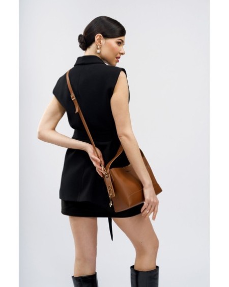 Bolso de hombro Dorina Bronce 925 Lucky Bees 671LKB1504
