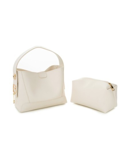 Bolso de hombro Dorina Crema 925 Lucky Bees 671LKB1505