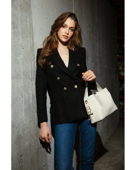 Bolso de hombro Dorina Crema 925 Lucky Bees 671LKB1505