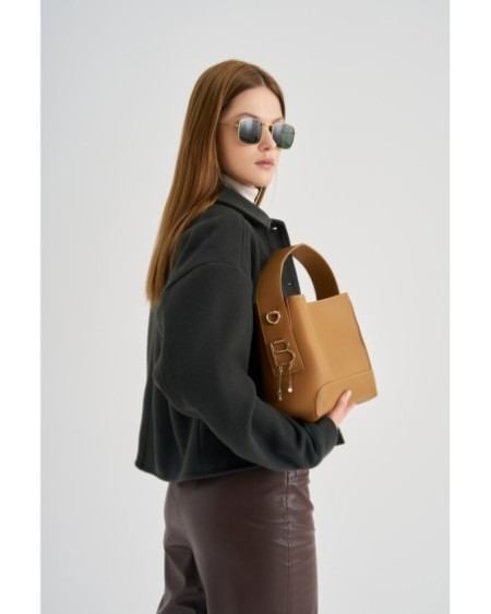 Bolso de hombro Dorina Mostaza 925 Lucky Bees 671LKB1506