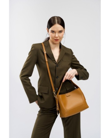Bolso de hombro Dorina Mostaza 925 Lucky Bees 671LKB1506